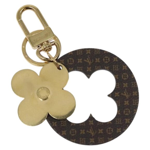 LOUIS VUITTON Porte Cles Puzzle Charm metal Gold - Picture 1 of 6